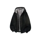 Черный с флисовой подкладкой и утолщением