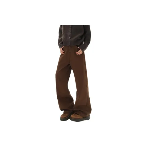 TOM DWAN Флисовая подкладка Кофе Унисекс Повседневные штаны