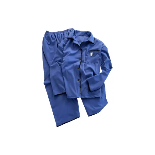 O'MESIK Маленький Синий Женские Пижамные Комплекты