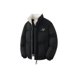 [Fluffy Thermal] Черный Белый (Ручной Логотип Life на Груди)