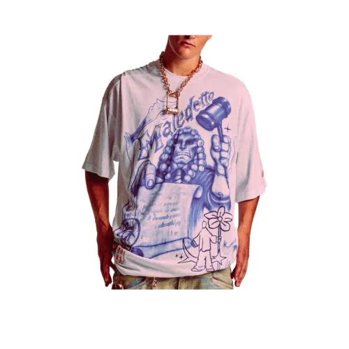 PDF Белый Мужской T-Рубашки