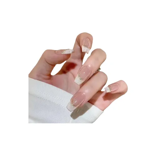 YINGMEIJIAJIE Thousand Complexities Французский Handcrafted False Nail Смешанный Осенний и Зимний Nail Art Наклейка