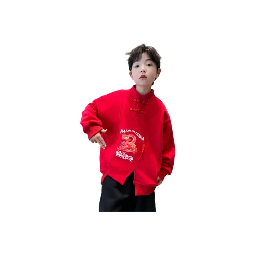 M JBABY Красный Школьный возраст Свитшоты