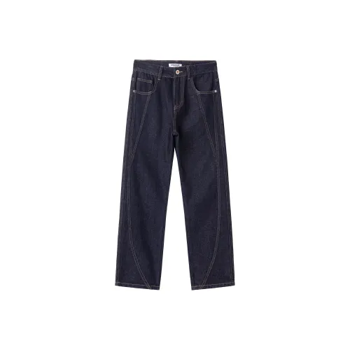 CHOCOOLATE XPB0620 Blue Unisex Jeans CHOCOOLATE XPB0620 Синий Унисекс Джинсы