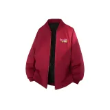 Бордовый (Улучшенный хлопковый пуховик)