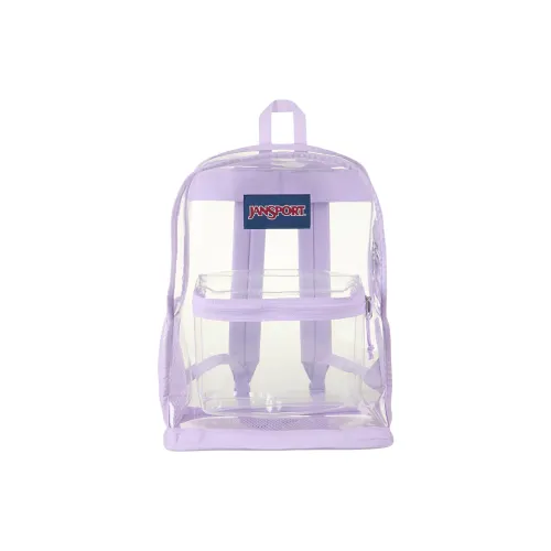Jansport Полностью Прозрачный Рюкзак для тела Unisex Light Фиолетовый