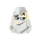 Тяжелый полиэстер-хлопок, белый, серый, фотиния (с флисовой подкладкой)