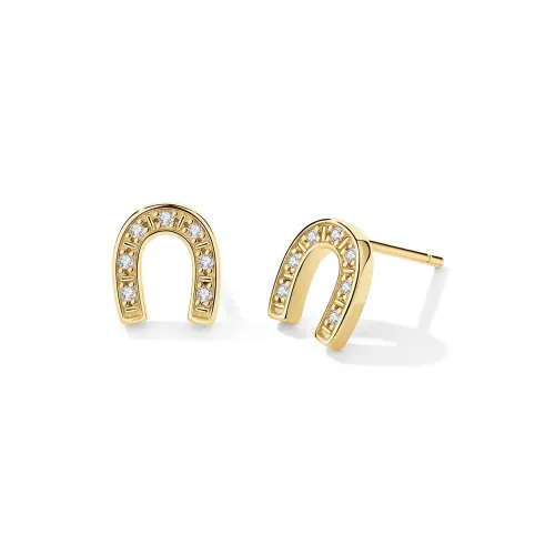 Agatha Серьги из металла синтетического кубического циркония Унисекс