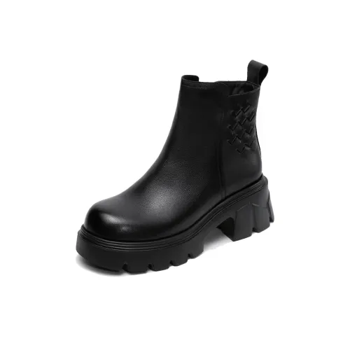 ZUOSAISI Женские ботильоны 11,5 см женские ботинки Martin 6 см