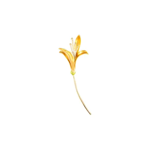 Фиолетовые броши из медного сплава для женщин