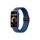 Синий с черной застежкой