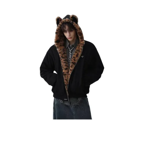 JIMI JONS Черный Унисекс Пуховики