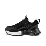 Чёрный Серый Без подкладки Обувь