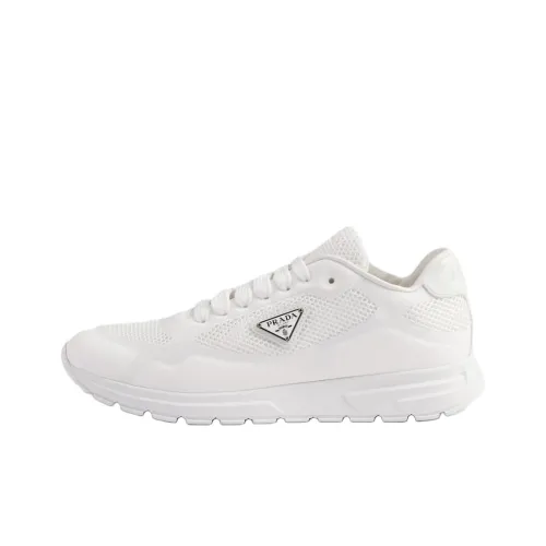 PRADA Prax 2,0 Low Топ Повседневная обувь Женская Белая
