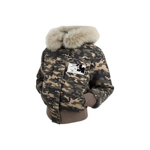 A02 Зеленый камуфляж Унисекс Свитшоты