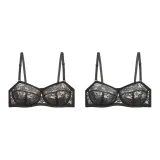 Чёрный + Чёрный Серый [Очень тонкий, противоскользящий, противопрокисание]