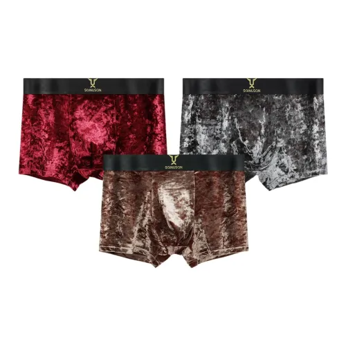 SHIQINUO Мужские боксер-шорты