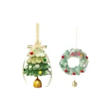 Рождественские деревья + Рождественский венок, украшение, материал, упаковка