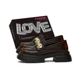 Коричневый - Эксклюзивная обувь Коробка