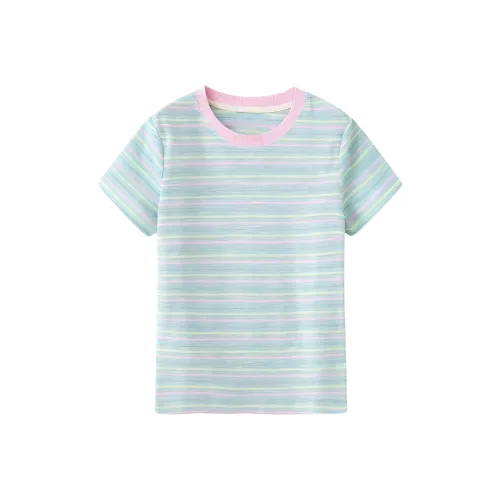 GOSO Комплект с короткими рукавами рубашка женский мятно-зеленый