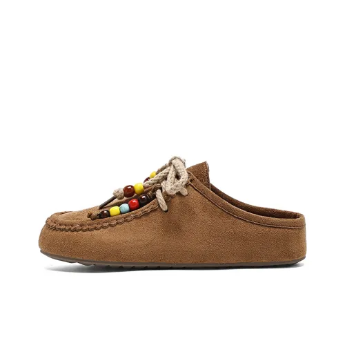 EXULL Q ПВХ Поливинилхлорид Без Особенного Эффекта Домашние тапочки Женские