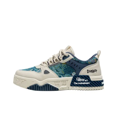 Budding Bear Износостойкий Легкий Дышащий и Противоскользящий. Низкий Топ Скейтборд Кроссовки Мужские