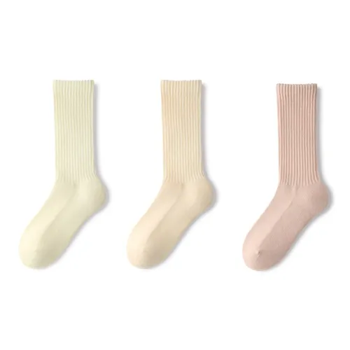 MIANZHUWU Носки Crew Женские упаковка из 3 пар