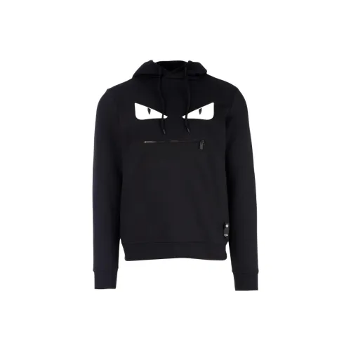 Fendi Черные Мужские Свитшоты