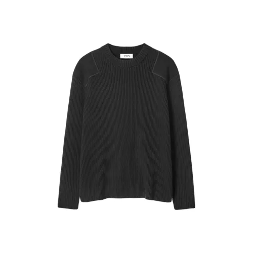 COS Черные Мужские Свитера