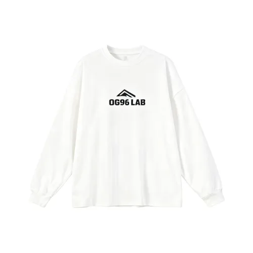 OG96 LAB Белый Унисекс T-рубашки