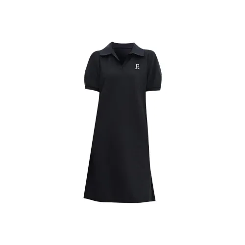 RDRE Короткий рукав Платье Женское