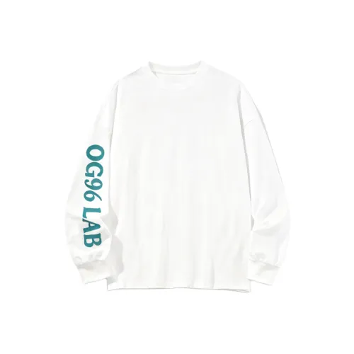 OG96 LAB Белый Унисекс T-рубашки