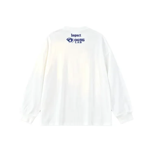 OG96 LAB Белый Унисекс T-рубашки
