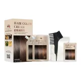 [2 коробки Темный чайный] Желтый-Белый Волосы-Сумка Паста