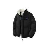 [Fluffy Thermal] Черный Белый (Синий Mood Логотип на груди)