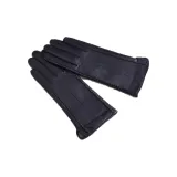 Темно-синий (Шерстяная подкладка) Нескользящий экран - Прозрачная кожа