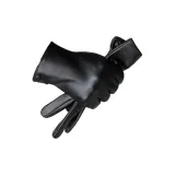 Чёрный, тонкий, шелковый, с сенсорным экраном