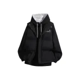 Черный свитшот + черный жилет