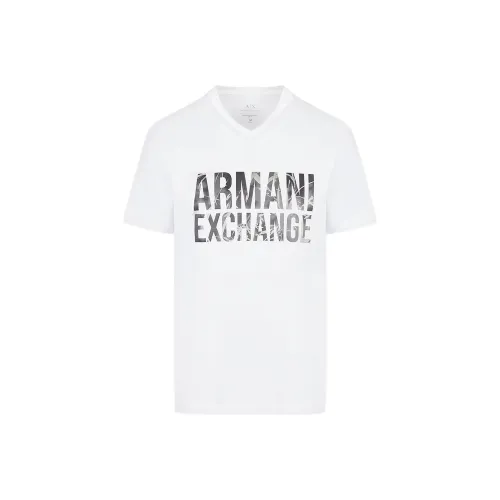 ARMANI EXCHANGEAE SS23 T Рубашка Мужская Белая