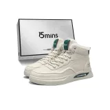 Бежевый Зеленый (Высокий Топ)