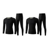 2 комплекта (мужской, 2 комплекта, черный)