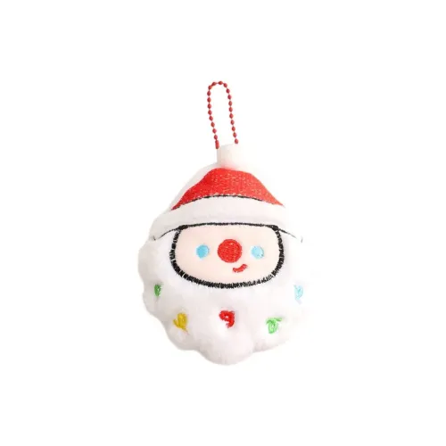 OULUOYI Рождественская коллекция Маленькое украшение Милый плюшевый пупс Подвеска 9,5 см Длина тела