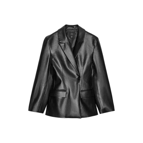 ZARA Collaboration Черные Женские Деловые Костюмы