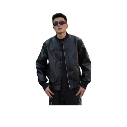 DIBINSAI STUDIO Кожа Куртка Унисекс