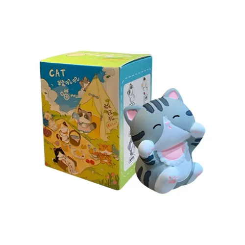 HOUDASHI Qiaojiao Свежий Внешний Котенок Милый Утонченный Смольный Кукольный Чиби Фигурка