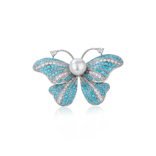 QLADY Искусственная жемчужина Броши Женские