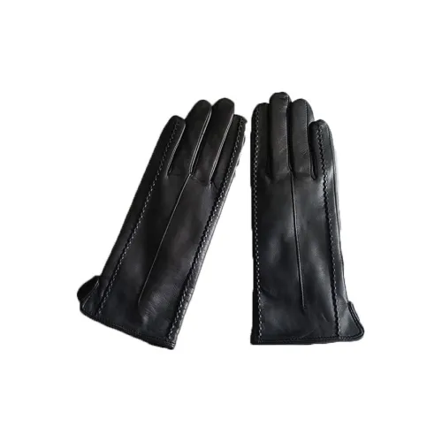 FOSS PHIL Овчина Натуральная Кожа Перчатки Женские