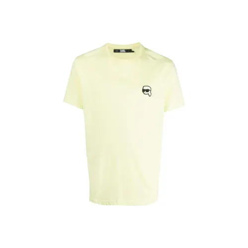Karl Lagerfeld T-Shirt Мужской Желтый