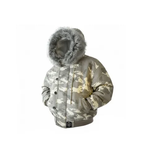 GET MAX GIFT Хлопковый пуховик унисекс