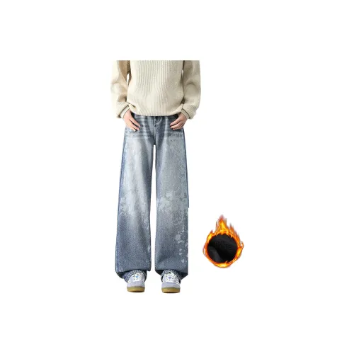 PANDA ADEVIL Синий Унисекс Джинсы